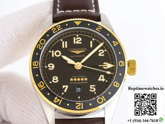 Longines Spirit L3.812.5.53.2 TW Factory Dual Time Zone