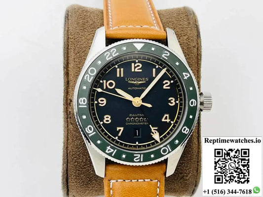 Longines Spirit ZuIu Time L3.812.4.63.2 LG Factory Leather Strap - Watches