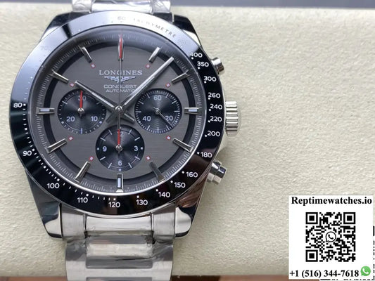 Longines Sports L3.836.4.52.9 Grey Dial