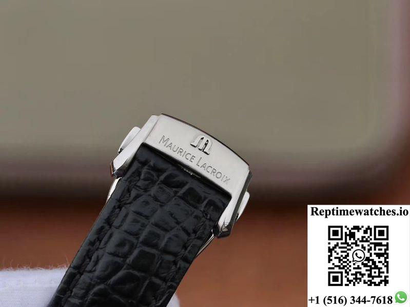 Maurice Lacroix Masterpiece Mp7158-Ss001-301-1 Am Factory Black Dial-Rep Time Watches