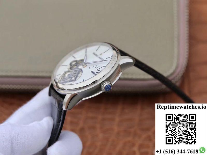 Maurice Lacroix Masterpiece Mp7158-Ss001-301-1 Am Factory White Dial-Rep Time Watches