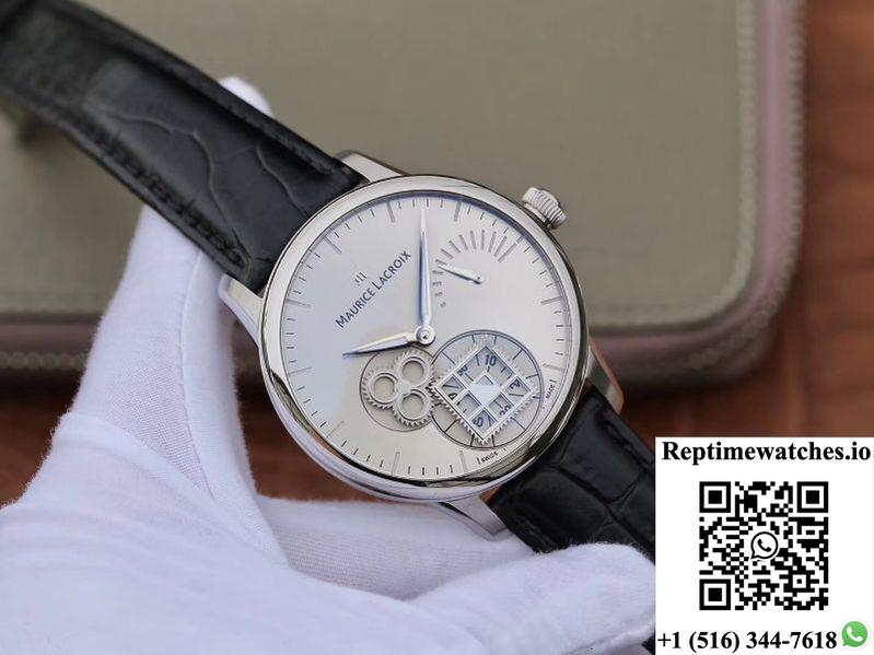 Maurice Lacroix Masterpiece Mp7158-Ss001-901 Am Factory Grey Dial-Rep Time Watches