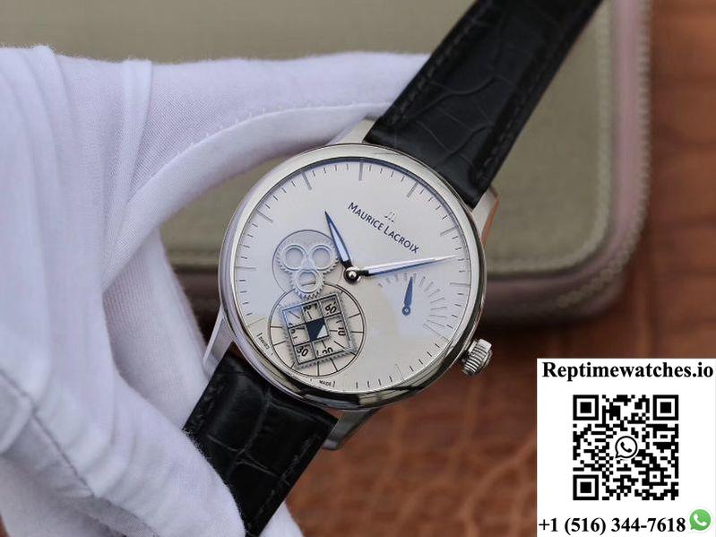 Maurice Lacroix Masterpiece Mp7158-Ss001-901 Am Factory Grey Dial-Rep Time Watches