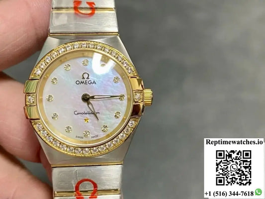 Omega Constellation 123.20.27.60.55.002 TW factory stainless steel case