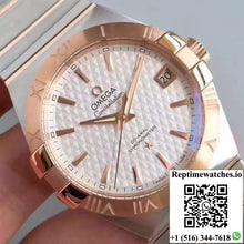 Omega Constellation 123.20.38.21.02.008 38MM 3S Factory White Textured Dial - Watches