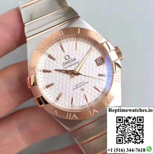 Omega Constellation 123.20.38.21.02.008 38MM 3S Factory White Textured Dial - Watches