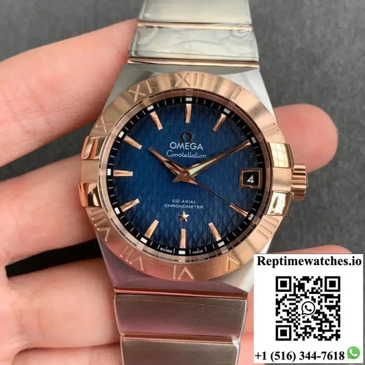 Omega Constellation 123.20.38.21.03.001 VS Factory Rose Gold - Watches