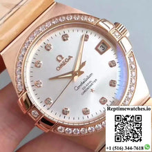 Omega Constellation 123.25.38.21.52.001 38MM 3S Factory Rhodium Dial - Watches