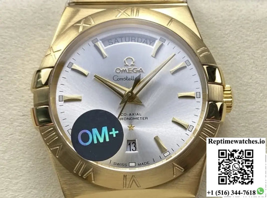 Omega Constellation 123.50.38.22.02.002 OM Factory Transparent Back