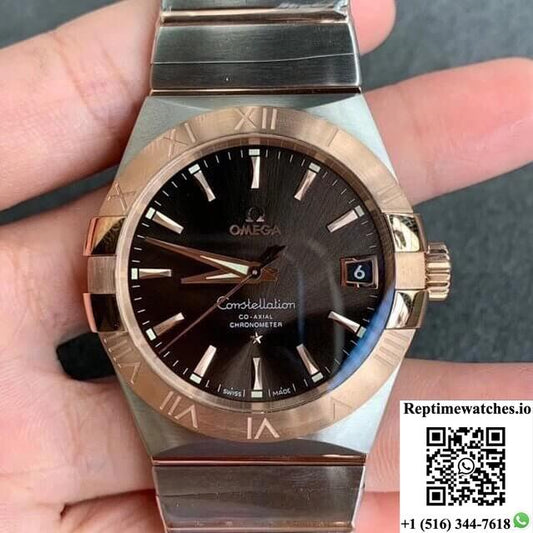 Omega Constellation 123.20.31.20.13.001 Vs Factory Rose Gold-Rep Time Watches
