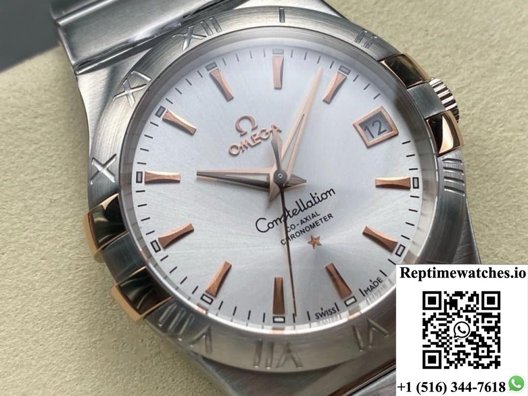 Omega Constellation 123.20.38.21.02.004 M+ Factory Stainless Steel Case-Rep Time Watches