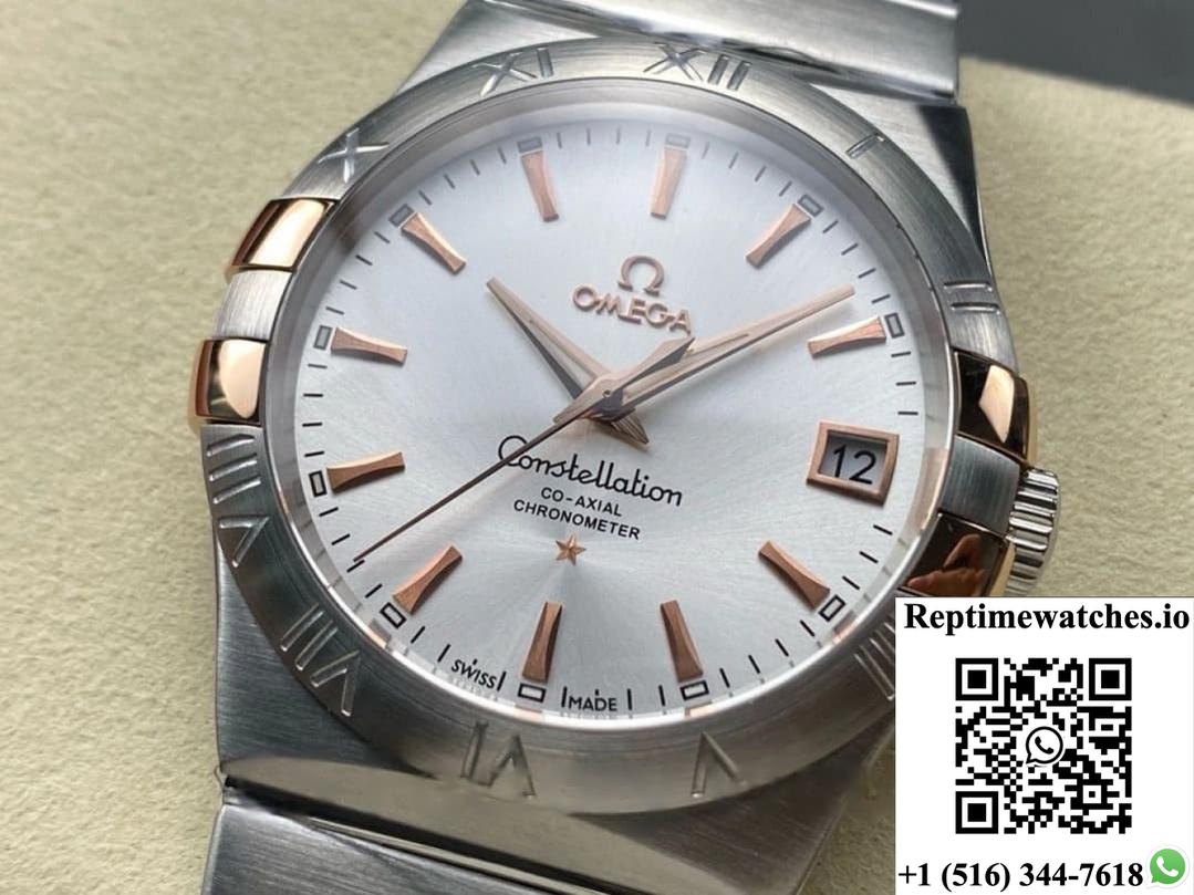Omega Constellation 123.20.38.21.02.004 M+ Factory Stainless Steel Case-Rep Time Watches