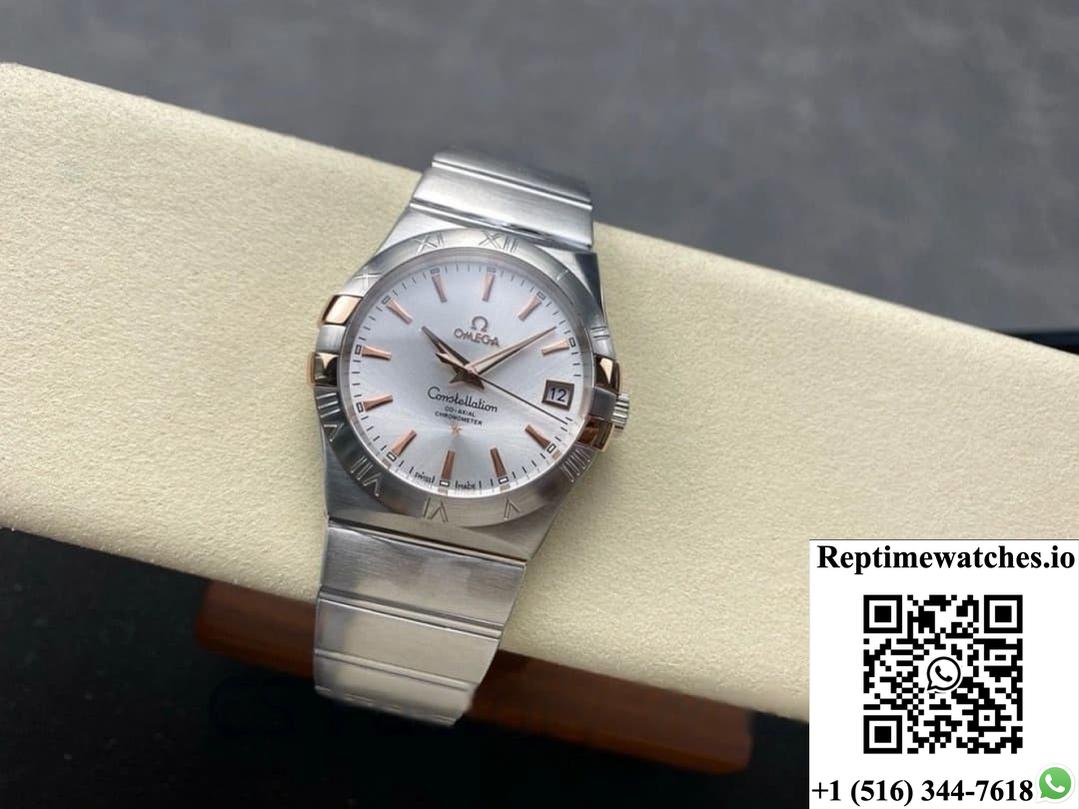 Omega Constellation 123.20.38.21.02.004 M+ Factory Stainless Steel Case-Rep Time Watches