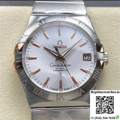 Omega Constellation 123.20.38.21.02.004 M+ Factory Stainless Steel Case-Rep Time Watches