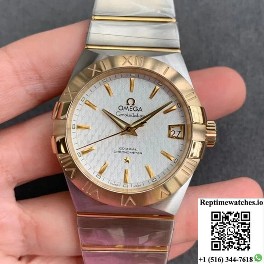 Omega Constellation 123.20.38.21.02.006 Vs Factory Yellow Gold-Rep Time Watches