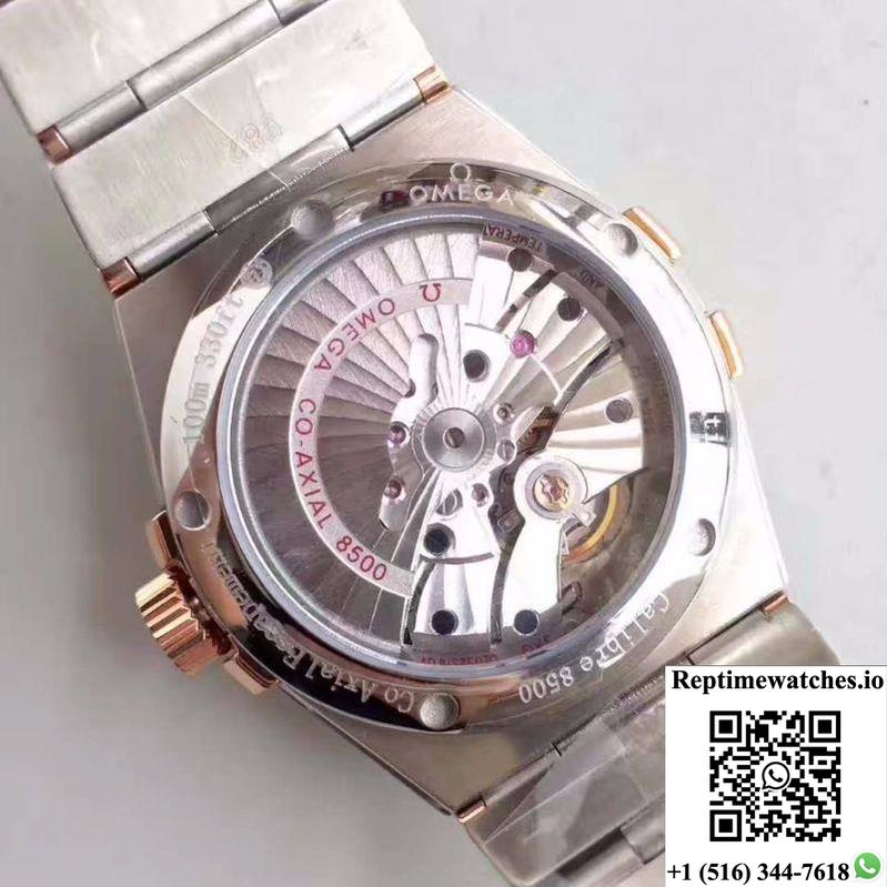 Omega Constellation 123.20.38.21.02.008 38Mm 3S Factory White Textured Dial-Rep Time Watches