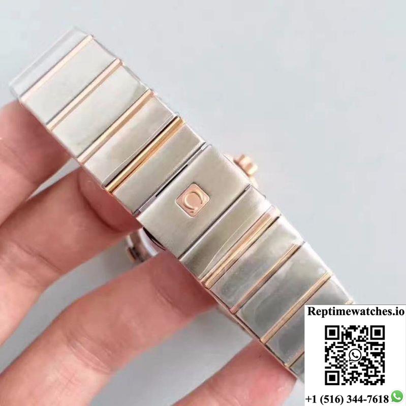 Omega Constellation 123.20.38.21.02.008 38Mm 3S Factory White Textured Dial-Rep Time Watches