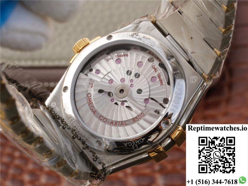 Omega Constellation 123.20.38.21.52.002 V6 Factory White Dial-Rep Time Watches