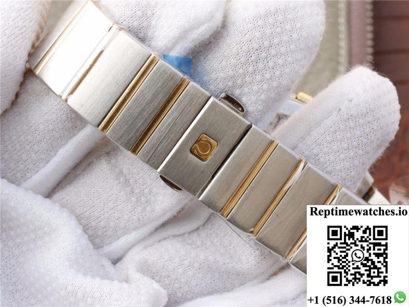 Omega Constellation 123.20.38.21.52.002 V6 Factory White Dial-Rep Time Watches
