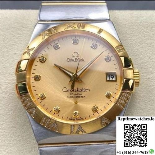 Omega Constellation 123.25.38.21.58.002 M+ Factory Date Display-Rep Time Watches