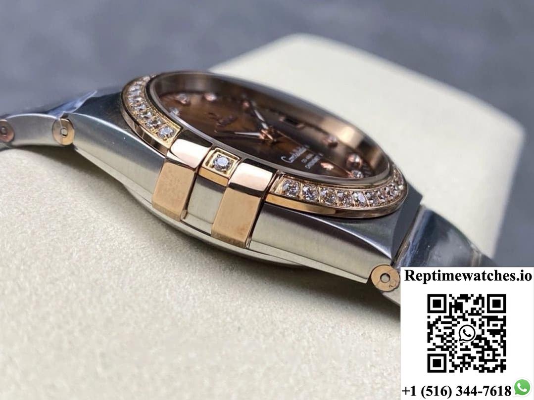 Omega Constellation 123.25.38.21.63.001 M+ Factory Gold Strap-Rep Time Watches