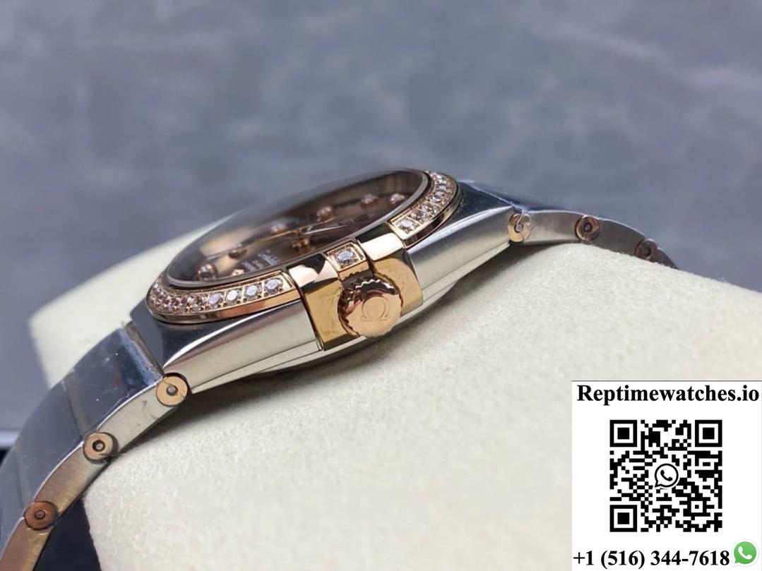 Omega Constellation 123.25.38.21.63.001 M+ Factory Gold Strap-Rep Time Watches