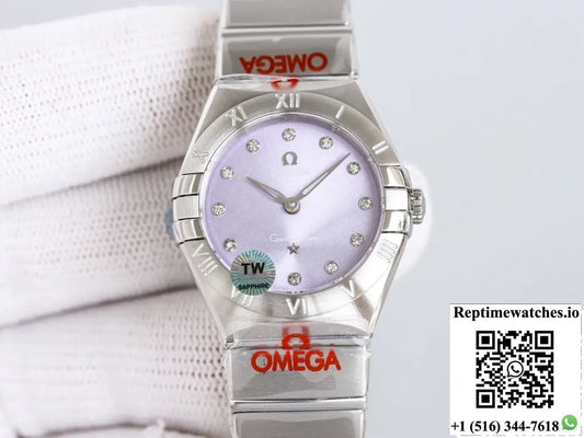 Omega Constellation 131.10.28.60.60.002 TW Factory Sapphire Crystal