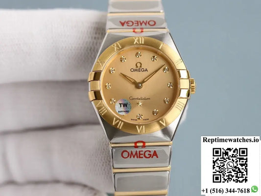 Omega Constellation 131.25.28.60.55.001 TW Factory Quartz Movement