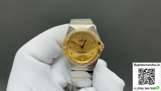 Omega Constellation 131.25.28.60.58.001 CLF Factory 4061 Quartz Movement