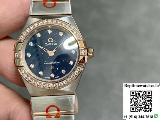 Omega Constellation 131.25.25.60.53.002 TW factory solid bottom case