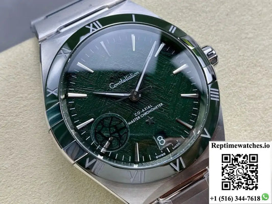Omega Constellation 131.30.41.21.99.002 V+ Factory V2 Green Dial