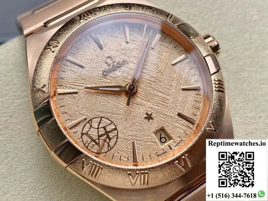 Omega Constellation 131.50.41.21.99.002 V+ Factory V2 Stick Hour Marker