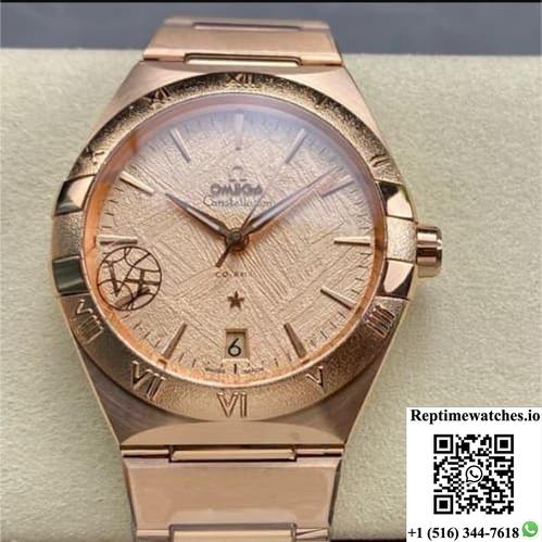 Omega Constellation 131.50.41.21.99.002 V+ Factory V2 Stick Hour Marker-Rep Time Watches