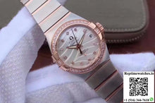 Omega Constellation Double Eagle Lady Pink Mother-Of-Pearl Dial 27MM 3S Factory - Watches