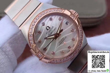 Omega Constellation Double Eagle Lady Pink Mother-Of-Pearl Dial 27MM 3S Factory - Watches