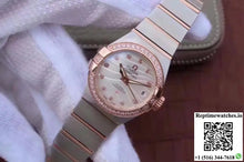 Omega Constellation Double Eagle Lady Pink Mother-Of-Pearl Dial 27MM 3S Factory - Watches