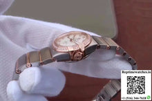 Omega Constellation Double Eagle Lady Pink Mother-Of-Pearl Dial 27MM 3S Factory - Watches