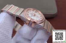 Omega Constellation Double Eagle Lady Pink Mother-Of-Pearl Dial 27MM 3S Factory - Watches