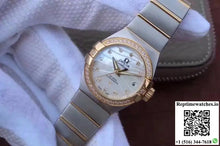 Omega Constellation Double Eagle Lady White Mother-Of-Pearl Dial 27MM 3S Factory - Watches