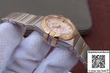 Omega Constellation Double Eagle Lady Yellow Mother-Of-Pearl Dial 27MM 3S Factory - Watches