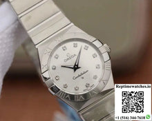Omega Constellation Ladies 123.10.27.60.55.001 TW Factory Silver Dial - Watches