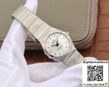 Omega Constellation Ladies 123.10.27.60.55.001 TW Factory Silver Dial - Watches