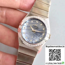Omega Constellation Ladies 123.15.24.60.55.006 Blue Dial - Watches