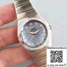 Omega Constellation Ladies 123.15.24.60.55.006 Blue Dial - Watches