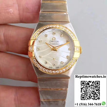 Omega Constellation Ladies 123.25.24.60.55.011 White Mother Of Pearl Dial - Watches