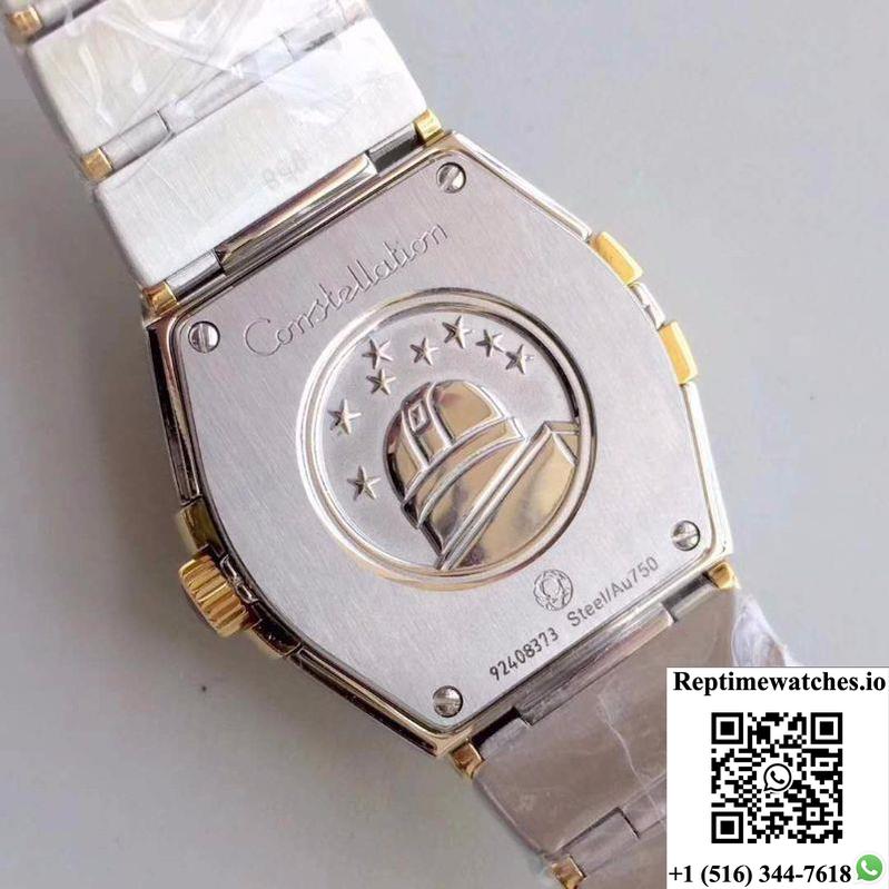 Omega Constellation Ladies 123.25.24.60.55.011 White Mother Of Pearl Dial-Rep Time Watches