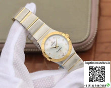 Omega Constellation Ladies 1371.71.00 TW Factory White Mother-Of-Pearl Dial - Watches
