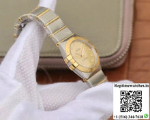 Omega Constellation Ladies 27mm TW Factory Gold Dial - Watches