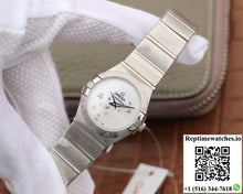 Omega Constellation Quartz Ladies 27mm TW Factory White Dial - Watches