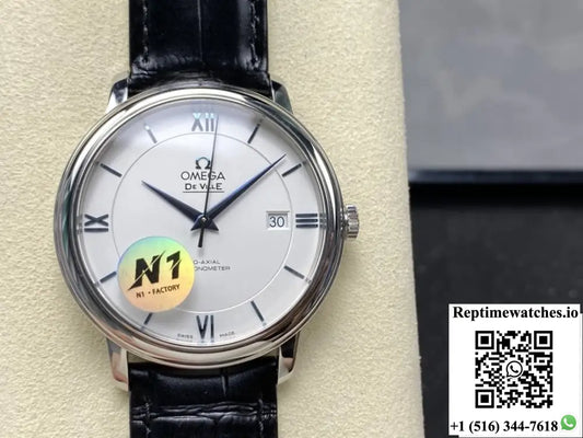 Omega De Ville 424.53.40.20.04.001 N1 factory stainless steel case